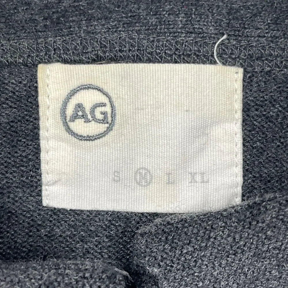 AG Adriano Goldschmied Cardigan Sweater Mens Medium Gray Pockets Long Sleeve